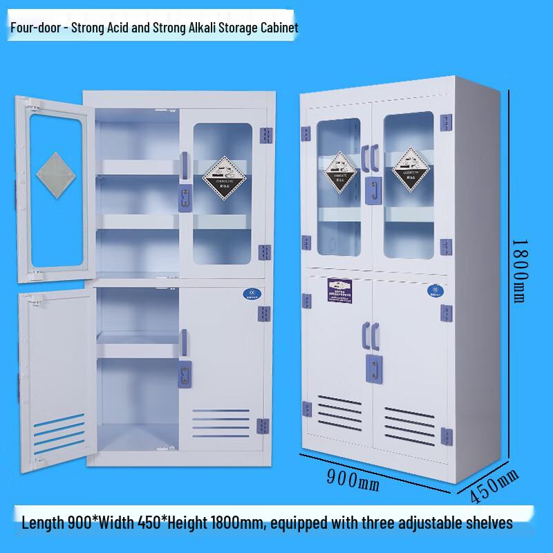 Longchan Laboratory PP Chemical Reagent Cabinet