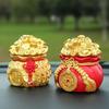 Chinesisches Neujahrs-Ornament, Glücksgeld-Barren-Taschen-Dekoration, lebendige Farben, Auto-Ornament, Frühlingsfest-Dekoration