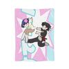 Anime Ranma And Akane Tendo Blankets Fleece All Season   Multifunction Warm Throw Blanket for Bed Office Quilt