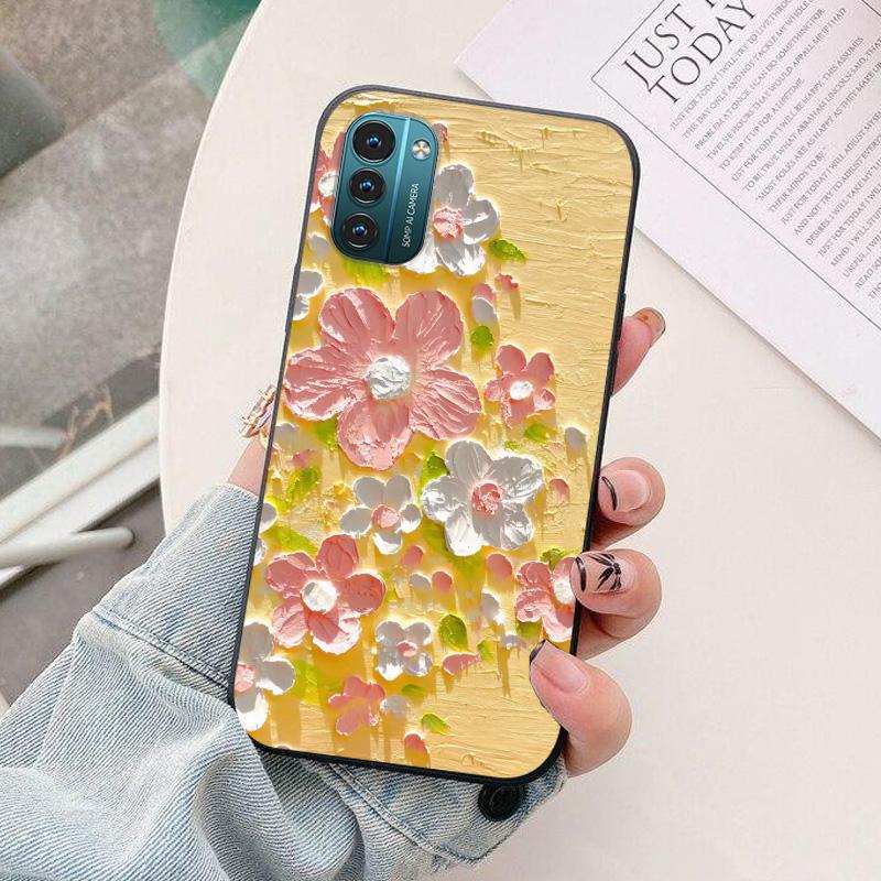 For Nokia G21 Phone Case astronaut Silicone Camera Protection Back Cover For Nokia G11 G 21 G21 Funda Coque