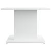 White Coffee Table 55.5 x 55.5 x 40 cm Particleboard