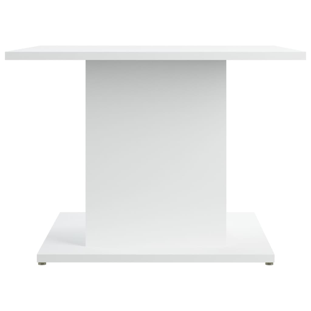 White Coffee Table 55.5 x 55.5 x 40 cm Particleboard