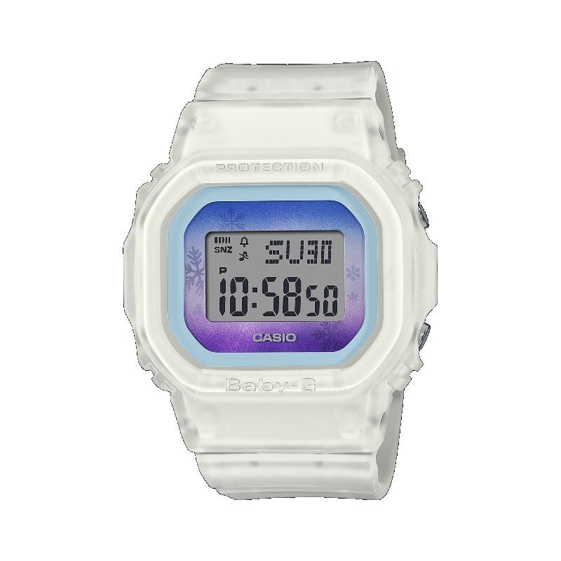

Casio Baby-G Women s Resin 200M Water Resistant Shock Resistant Alarm Quartz Watch BGD-560WL-7 білий
