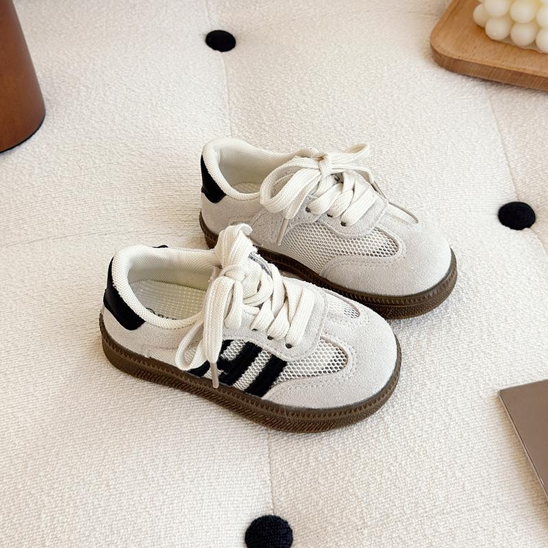 Spring children's German training shoes 2025 new girls' shoes Korean version of Forrest Gump shoes sports shoes boys casual shoes fashion