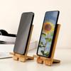 Wooden Phone Holder Universal Adjustable Desktop Office Home Foldable Holder for Tablet Stand Portable Lazy Phone