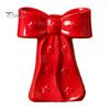 Dried Flower Holder Ceramic Bow Vase with Star, Decorative Flowers Vase, Creative French Style Arrangement for Living Room Table Centerpiece