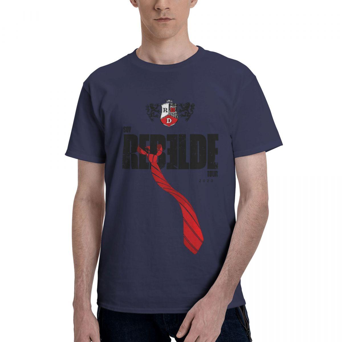 

Rebelde Themed 100 Cotton Casual Breathable Confortable Man New In Tops And TShirts Funny Gifts 4XL