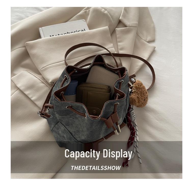 2025 Koreanische Mode Lässige Schultertasche mit großem Fassungsvermögen