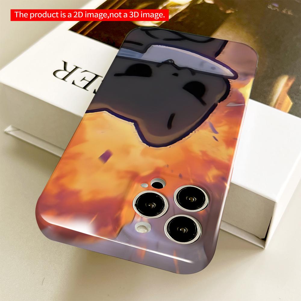 Angry Cat Explosion Power All inclusive film hard phone case, compatible with iPhone 18 Pro Max 17 16 15 14 13 12 11