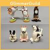 Pvc Corgi Bulldog Toy Model With Realistic Animal Features For Kids Decor Room