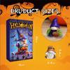 Halloween-Adventskalender 2024, Halloween-Adventskalender mit 24 Sammelgeschenken, alle 3D-Sammelpuppen, Feiertags-Heimdekoration
