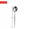 Stainless Steel 304 Western Cutlery Set: Knife, Fork, Spoon, Dessert Spoon, Fruit Fork for Restaurant, Hotel, Home