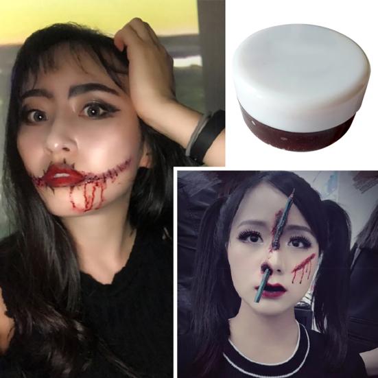 10/20/50/100g Fake Blood Paste Halloween Thick Makeup Cosplay Stage Film Gel