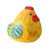 Hand-Carved Wooden Rooster Figurine Farmhouse Chicken Sculptures Rustic Animal Statue for Home Shelf Desk Kitchen Decor Gift for Chicken Lovers