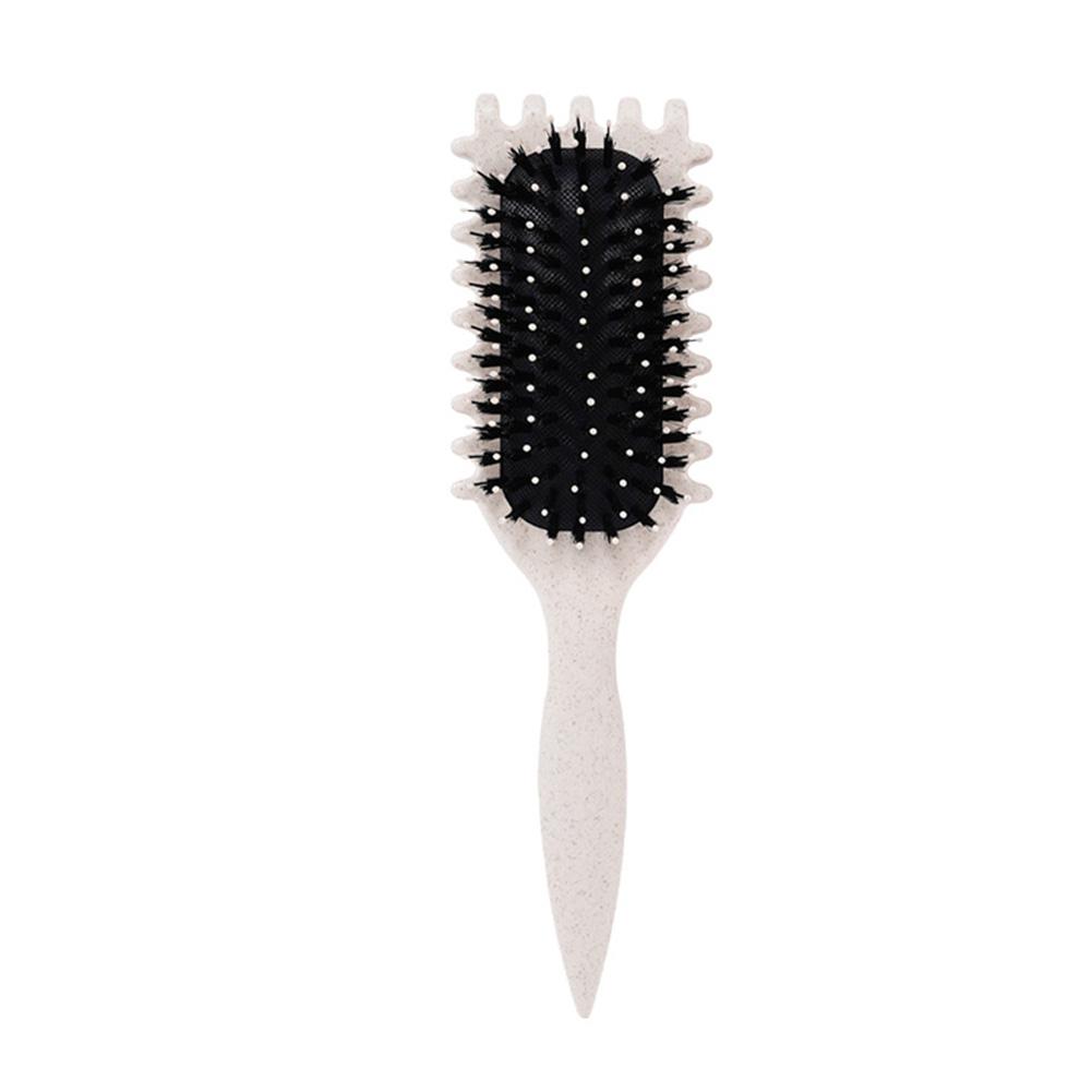 Salon Styling Curly Hair Styling Brush Curl Hair Brush for Combing and Shaping Men's and Women's Curls Reduce Pulling Tools