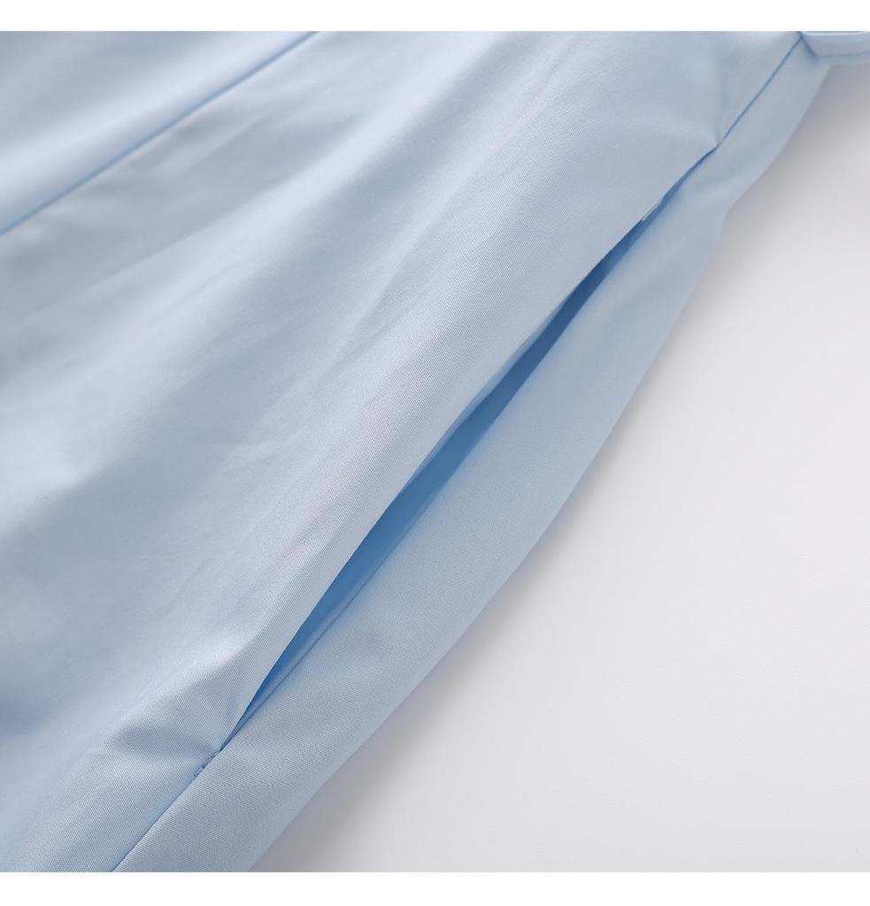 Elegantly Stylish Tencel Cotton Shirt Dress for a Fashionable Commute – Spring/Summer Collection