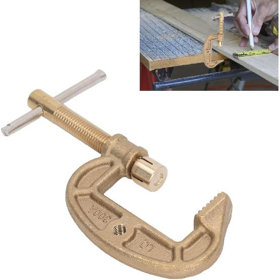 Welding Ground Clamp Brass Good Electrical Conductivity G 300A Earth Clamp for gas Welding