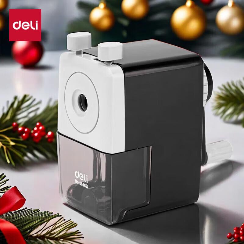 Deli Hand-Crank Pencil Sharpener