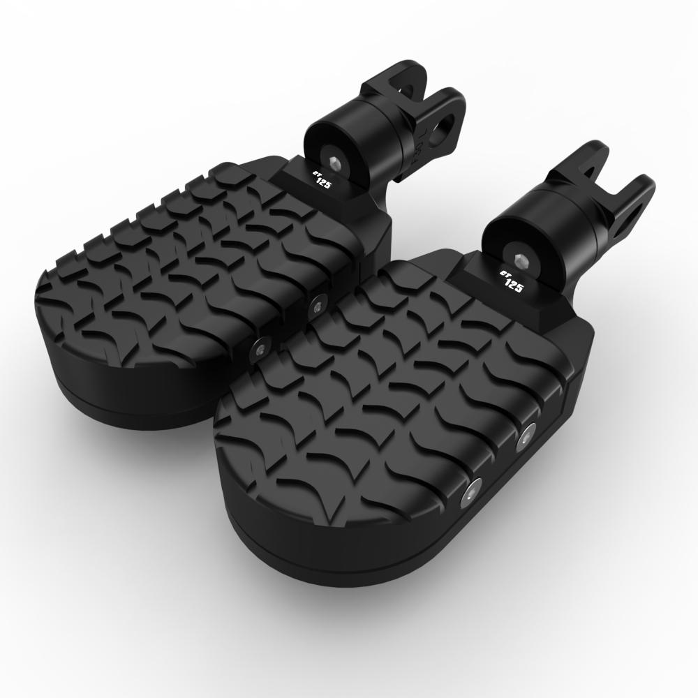 Motorcycle Adjustable Front Footpegs Foot Pegs Footrest Fit For XL750 TRANSALP 2023-2024 CT125 TRAIL 2020-2022 2023 CT 125