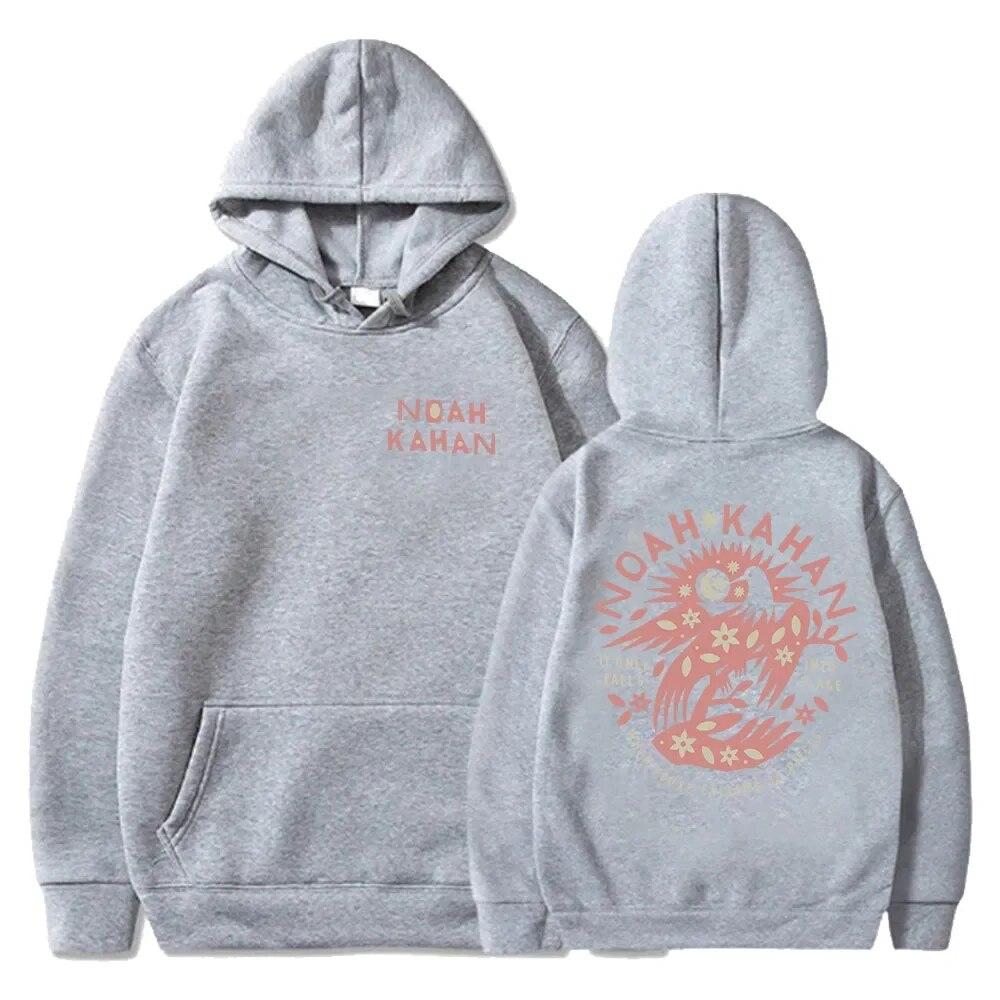 Noah Kahan Merch padajúci na kusy Mikina s kapucňou a dlhým rukávom Streetwear Unisex Dámska mikina 2023 Stick Season Tour Móda Oblečenie Unisex