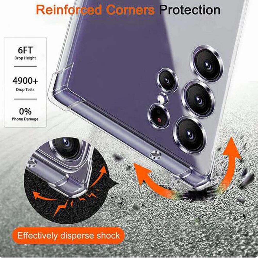 Necklace Lanyard With Strap Phone Case For Samsung Galaxy A56 A36 A26 A16 A06 5g 4g Soft Cord Transparent Silicone Cover
