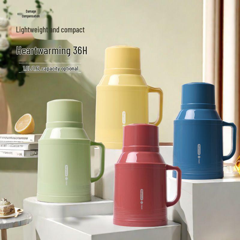 Compact Insulated Thermos Kettle: Household/Office Vacuum Flask and Hot Water Bottle