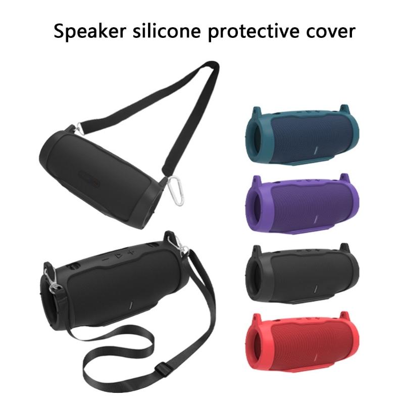 Silicone Protectors Sleeve with Easy Carry Handle, AntiScratch and Waterproof Case for Charge 6 Speaker