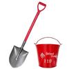 Fire Shovel and Sand Bucket Kit
