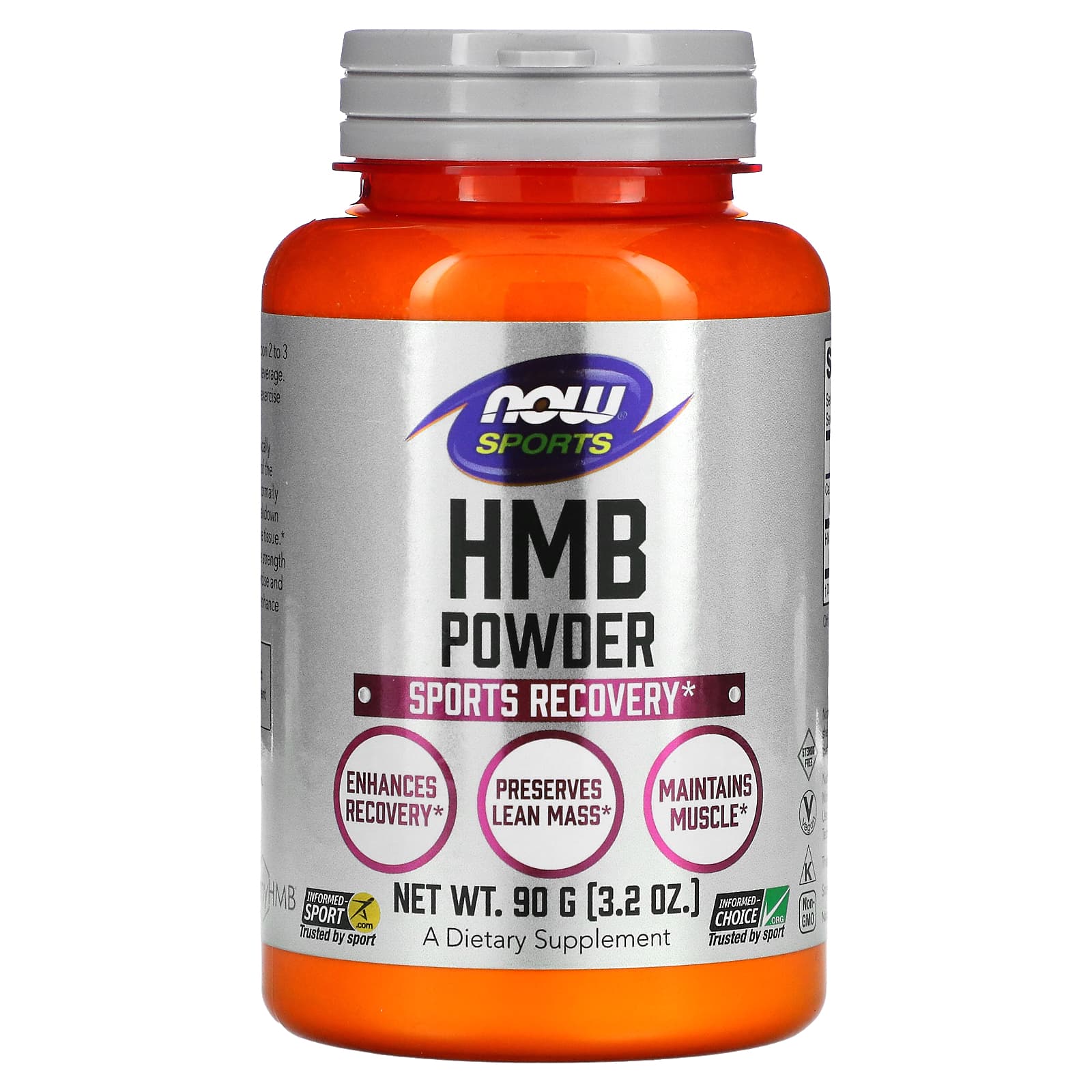 

Sports, Hmb Powder, 3.2 Oz (90 G)