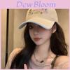 Cotton Baseball Cap For Women With Wide Brim And Adjustable Fit For Casual Fashion