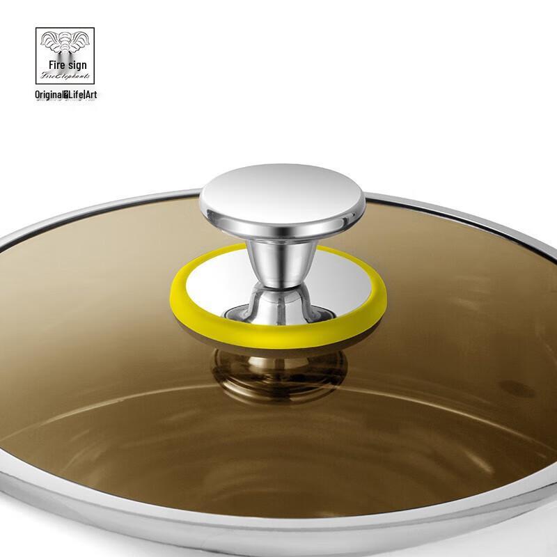 Huoxiang 28CM 3-Layer Stainless Steel Steamer