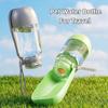 2-In-1 Dog Water Bottle 520ml PP Portable Dog Bottle New Pet Travel Drinker  Outdoor Walks