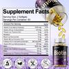 Biotin, Collagen & Keratin - Anti-Aging, with MSM, Hyaluronic Acid, Grape Seed
