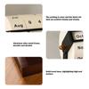 Reusable Perpetual Calendar Daily Flip Manual Countdown Calendar Rotary Calendar  Dormitory