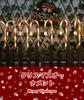 QuiExact Outdoor Solar Light Set for Christmas Waterproof Solar Christmas Lights with Automatic Stylish Santa Lights for and Lawns 8-Piece