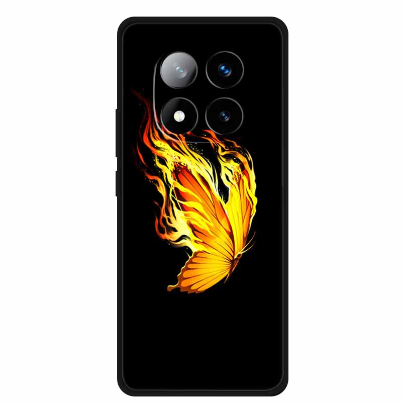 For Redmi Note 14 Pro+ Case Animals Soft Silicone TPU Phone Cases Back Cover For Redmi Note 14 Pro Plus 5G Wolf Shockproof Capa