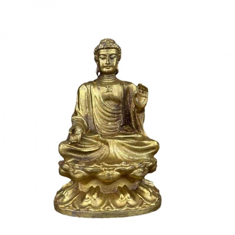 Kopparlegering, Buddha Shakyamuni-statyett, heminredningshantverk, bilprydnader