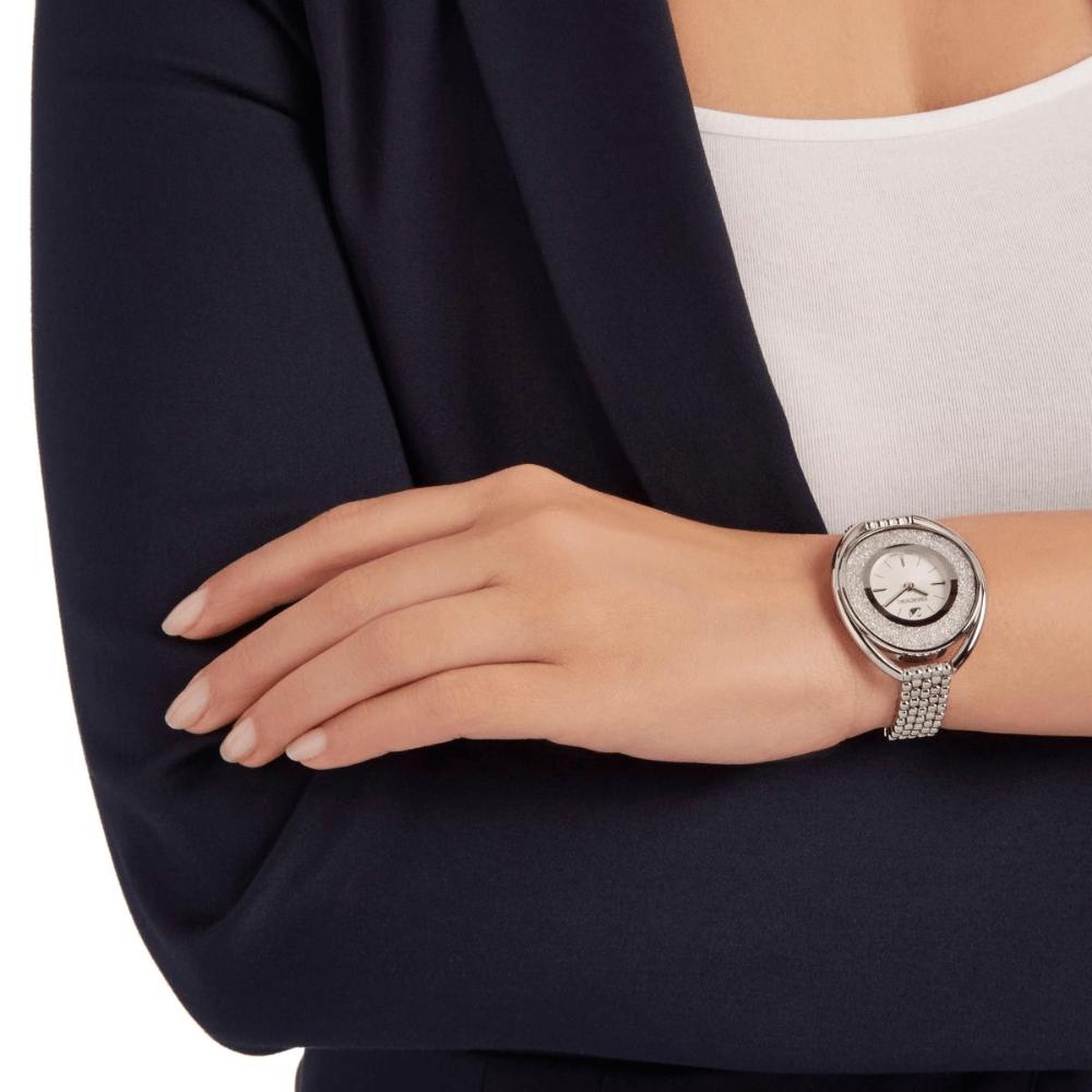 Swarovski 5181008 Orologio da donna ovale Crystaline