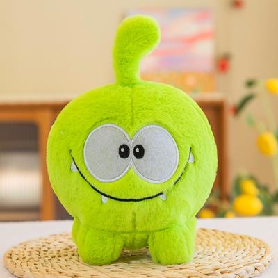 1PC Cartoon Frog Toy Cut The Rope Om Nom Plush Toys Green Fruit Stuffed Animal Doll 20cm Game Kid Gift