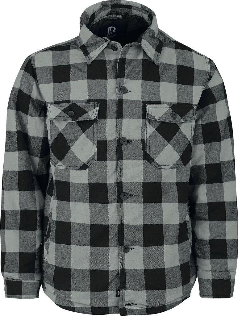 Зимняя куртка Brandit Lumberjacket (9478) black/charcoal