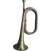 Retro Vintage Brass Trumpet, 12.60inch Solid Copper and Brass Bugle, Cavalry Trumpet for Orchestra Band