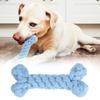 Cartoon Animal Shape Pure Manual Weaving Pet Cotton Rope Biting Chewing Molar Toy for Dogs