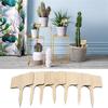 10PCS Wooden Plant Tags for Succulents 10x6cm Creative Garden Markers Flower Pot Labels Accessories