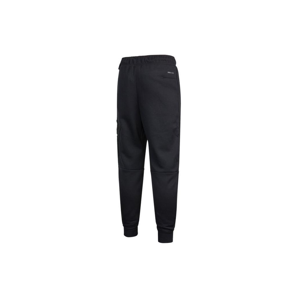 Jordan Solid Casual Running Knit Pants Men Bottoms Black DA9853-010