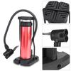   Bike Pump Portable   Motorcycle Foot Pumps Aluminum Alloy (Black)