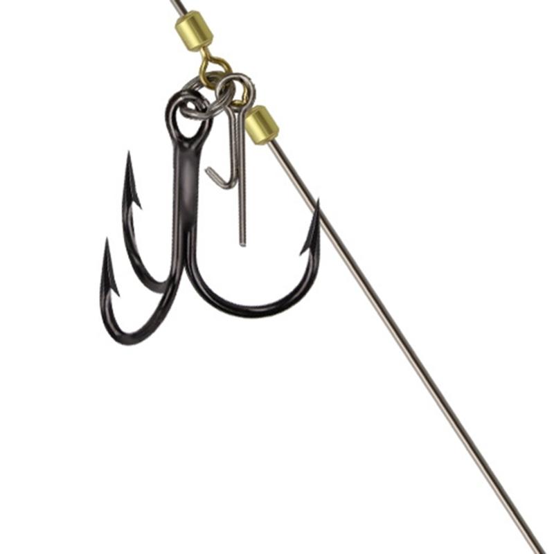 High Strength Carps Fishing Rigs Durability Quickly Change Connectors for Professional Anglers in Freshwaters Lake
