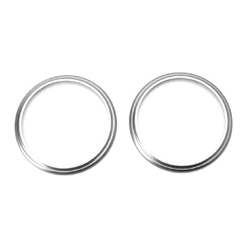 Silver AC Vent/Opening Trim Decoration Cover Ring For Scion FR-S, Toyota 86, BRZ