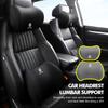Hub Caps For VW Car Memory Cotton Headrest Waist Support Breathable Back Cushion Polo Jetta Sagitar Magotan Passat B5
