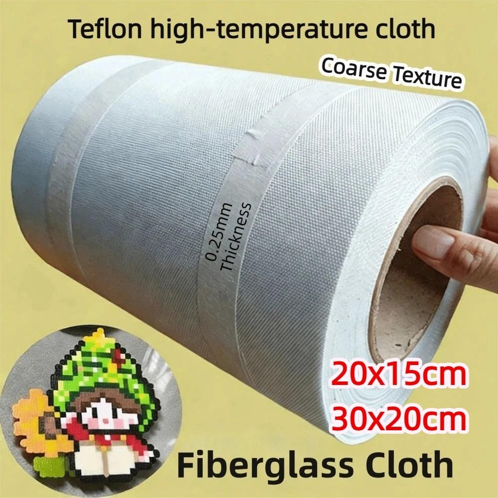 5Pcs 0.25mm Melting Beads Baking Cloth Coarse Texture Ironing Sheets  Toy Accessories