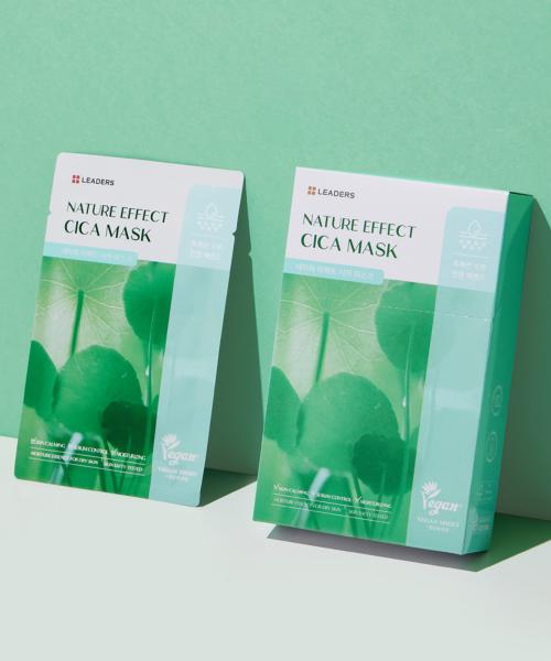 Leaders Cosmetics Nature Effect Cica Mask (10 Sheets)